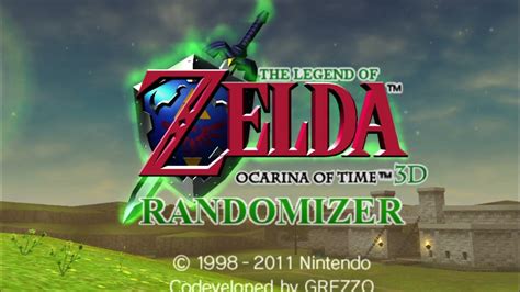 ocarina of time 3ds randomizer.